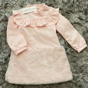 Janie and Jack fur dress